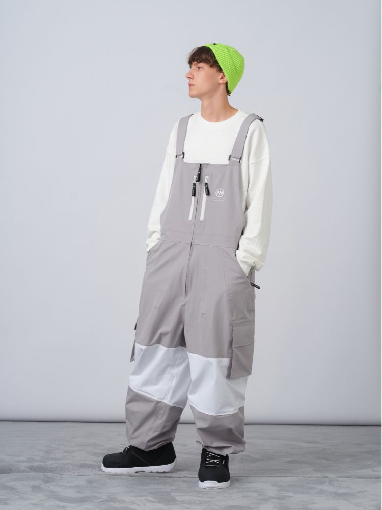NANDN X DOLL Baggy Bibs - Men's - Snowears- bib pants