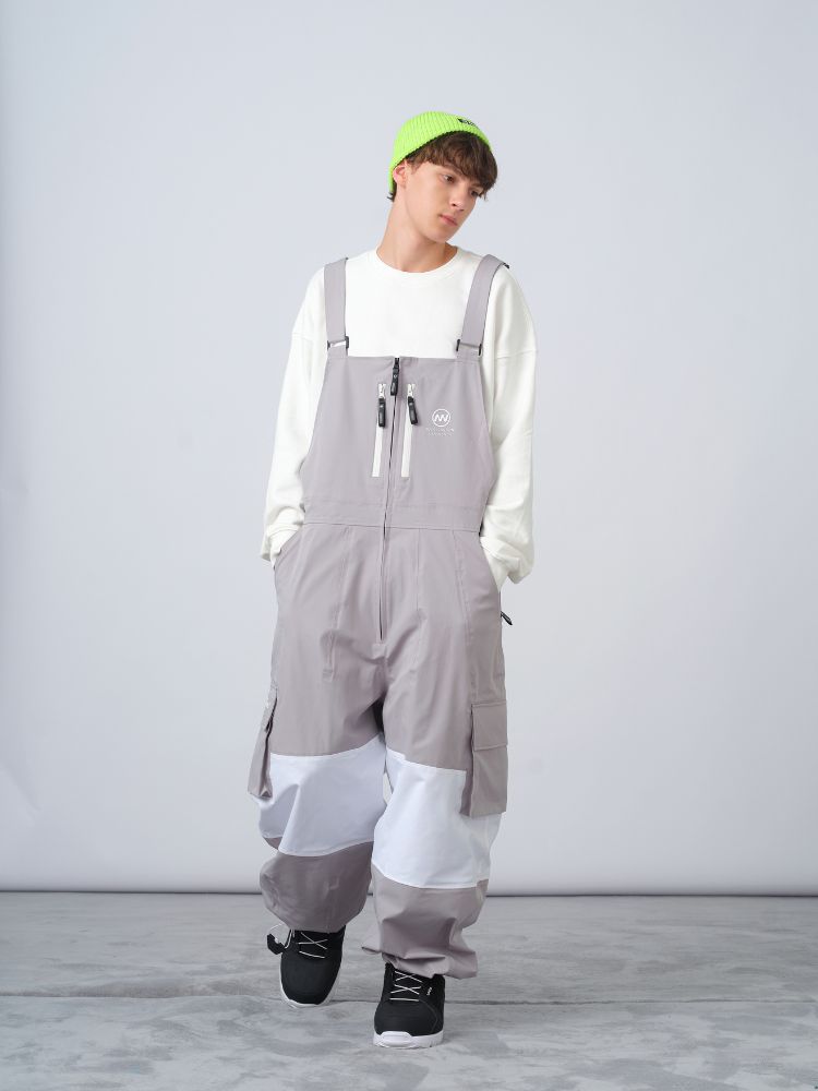 NANDN X DOLL Baggy Bibs - Men's - Snowears- bib pants