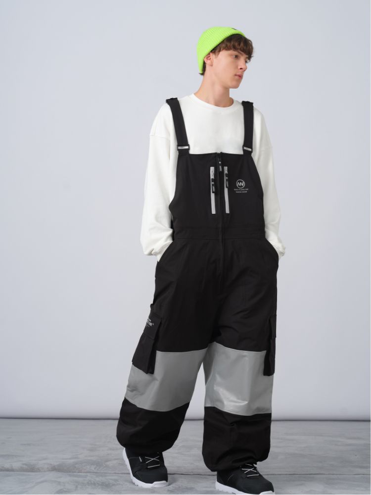 NANDN X DOLL Baggy Bibs - Men's - Snowears- bib pants