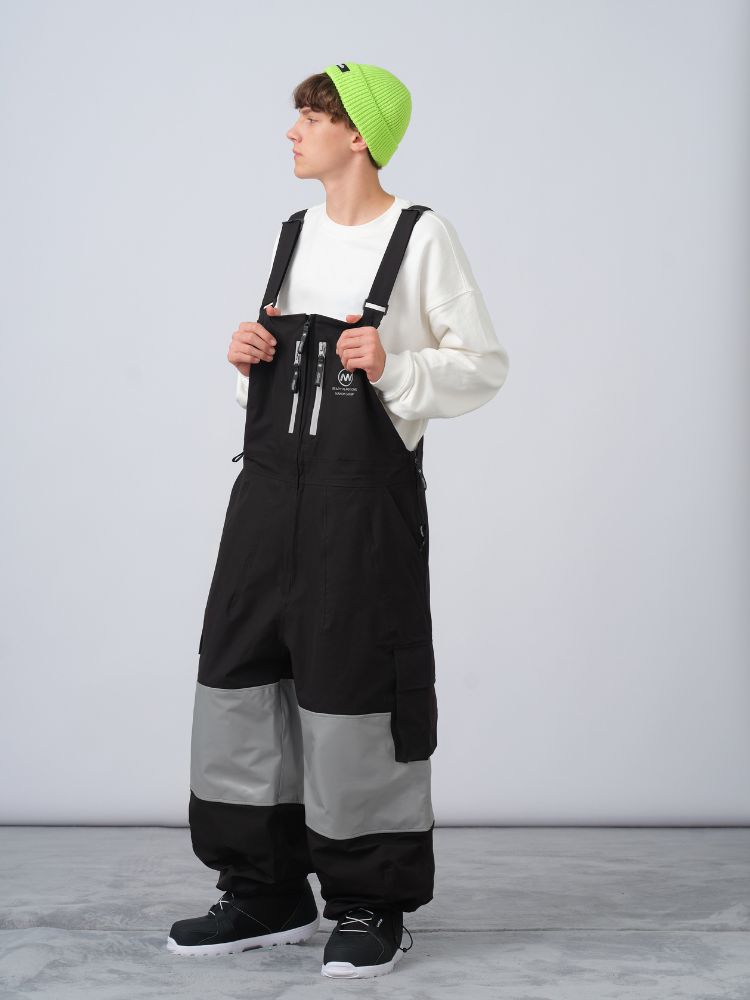 NANDN X DOLL Baggy Bibs - Men's - Snowears- bib pants