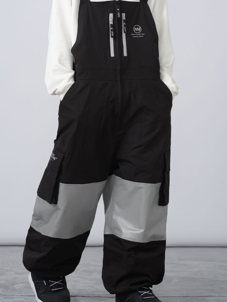 NANDN X DOLL Baggy Bibs - Men's - Snowears- bib pants