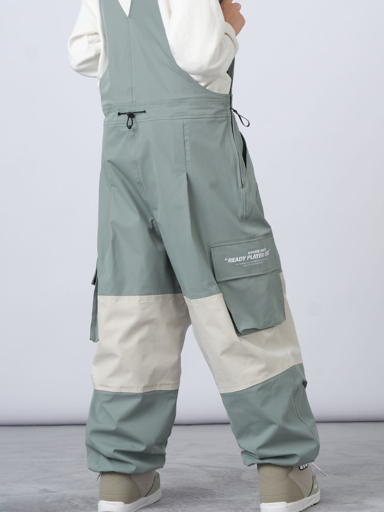 NANDN X DOLL Baggy Bibs - Men's - Snowears- bib pants