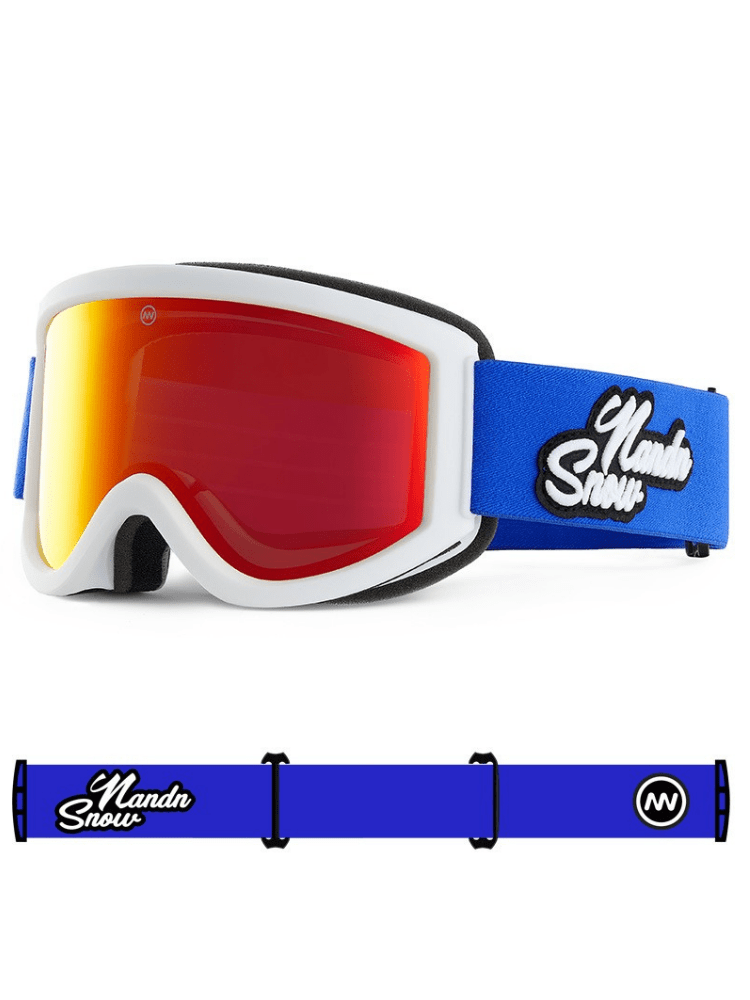 NANDN Dual Protection Ski Goggles [Limited Region] Navy One Size NANDN | Snowears.com