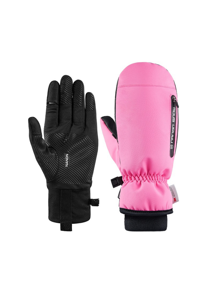 NANDN Touchscreen Winter Snow Mittens - Snowears- Gloves & Mittens