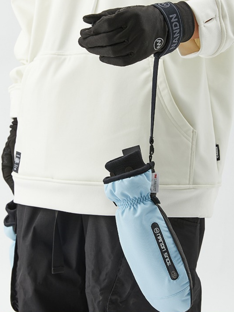 NANDN Touchscreen Winter Snow Mittens - Snowears- Gloves & Mittens