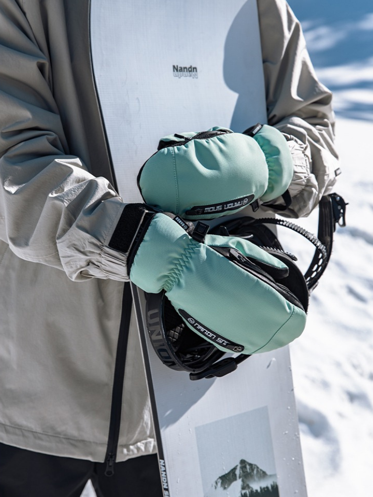 NANDN Touchscreen Winter Snow Mittens - Snowears- Gloves & Mittens