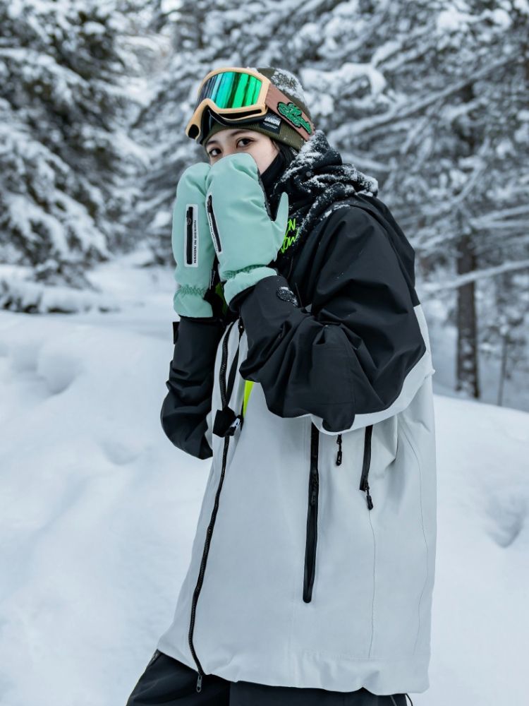 NANDN Touchscreen Winter Snow Mittens - Snowears- Gloves & Mittens