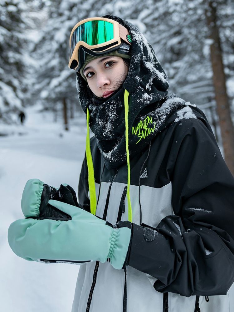 NANDN Touchscreen Winter Snow Mittens - Snowears- Gloves & Mittens