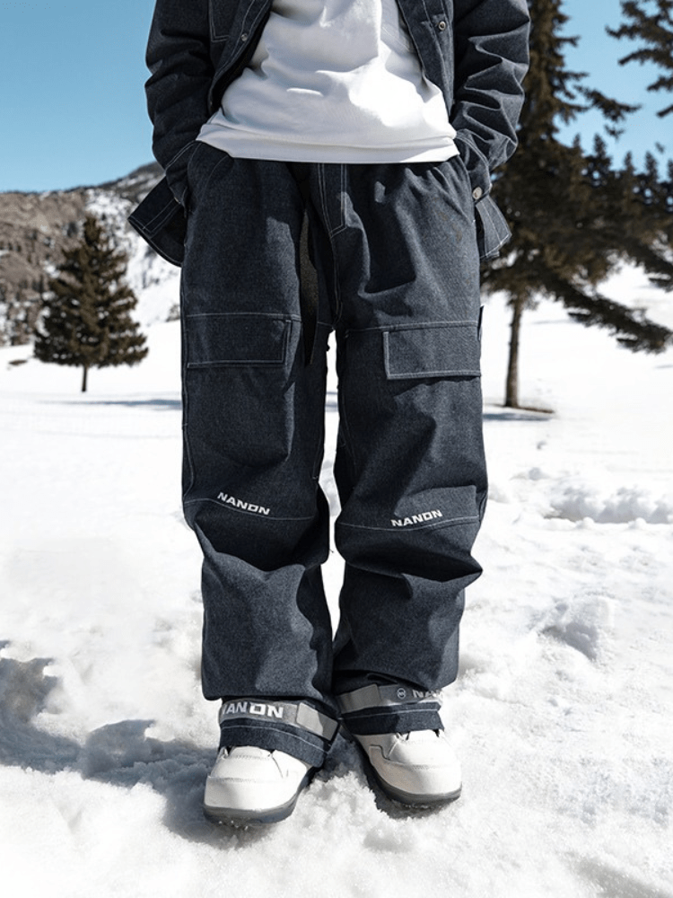 NANDN Jeans Baggy Style Snow Pants - Men's NANDN | Snowears.com