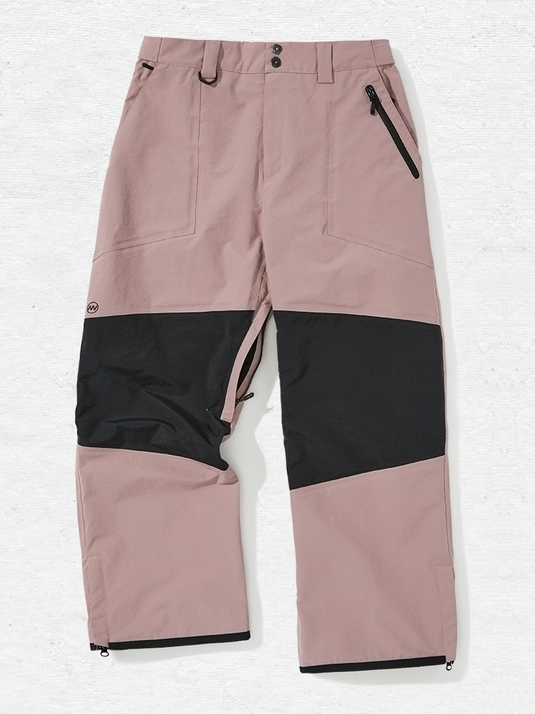 NANDN Mash Up Snow Pants - Unisex Pink NANDN | Snowears.com