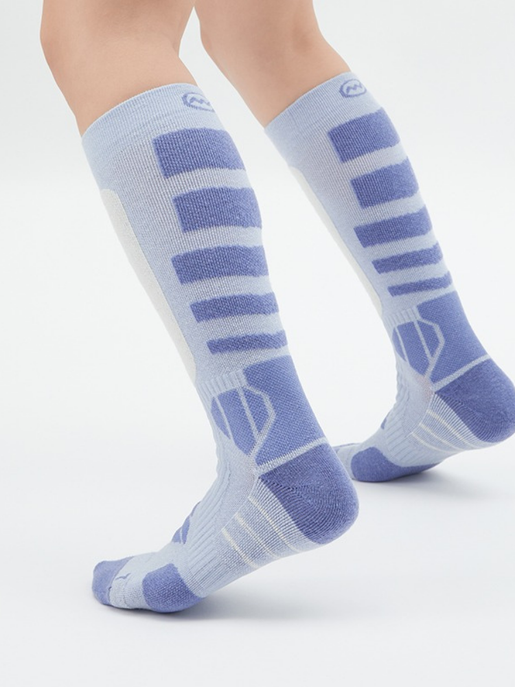 NANDN Woolen Knee-High Ski Socks - Snowears- 