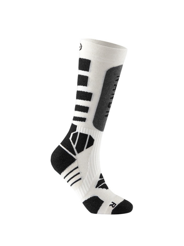 NANDN Woolen Knee-High Ski Socks - Snowears- 
