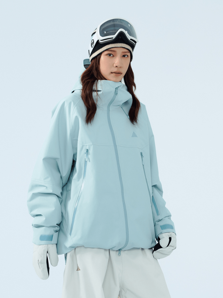 NANEND 3L Mirage Insulated Snow Jacket - Unisex Light Blue NANDN | Snowears.com