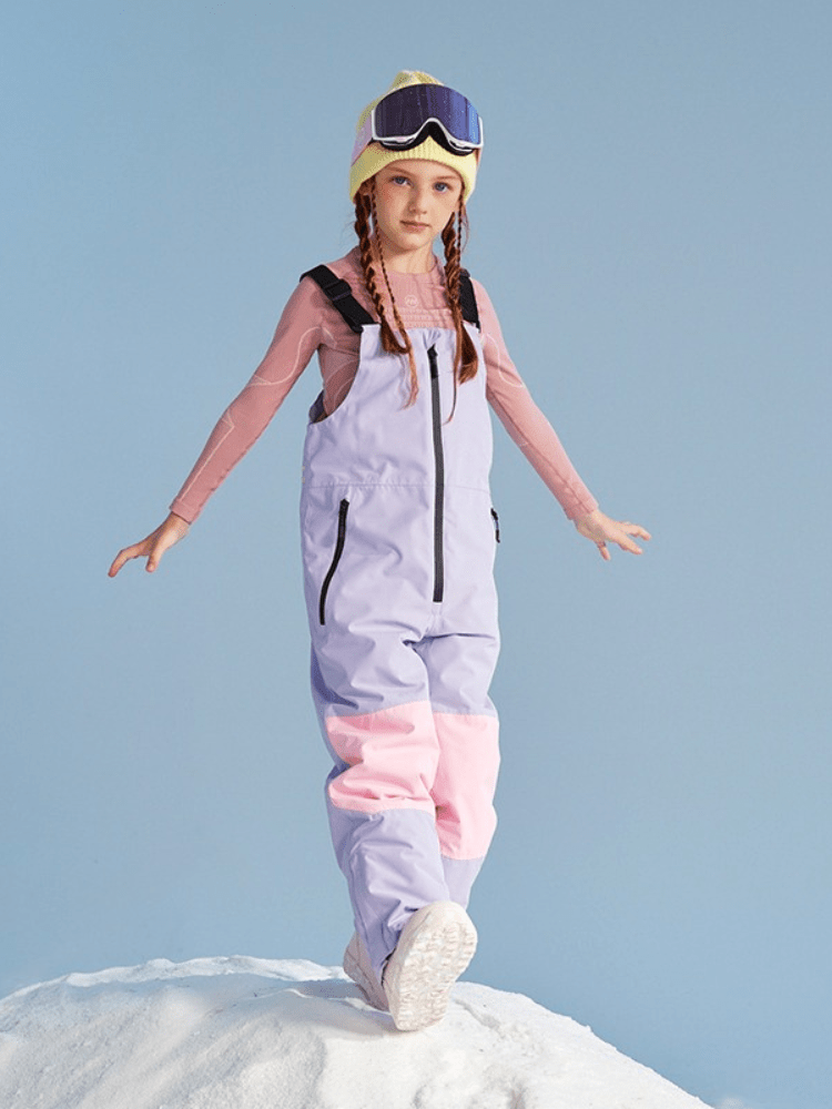 NANEND Kids Sail Adventure Ski Bibs [Limited Region] Pink 150 NANDN | Snowears.com