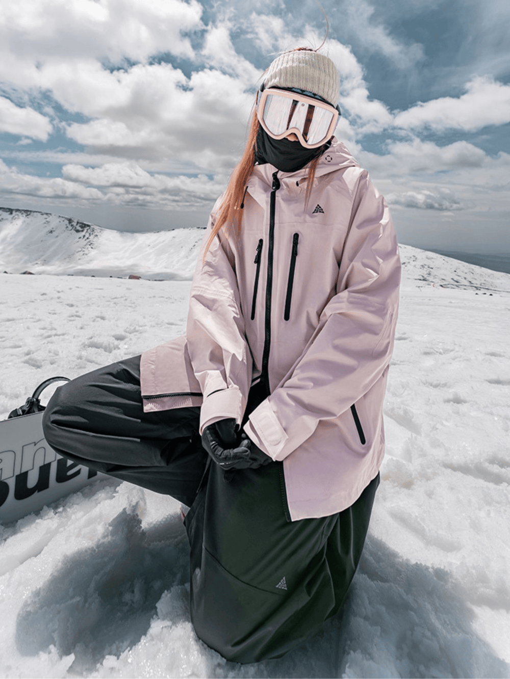 NANEND Pink 3L Winter Ski Jacket [Limited Region] NANDN | Snowears.com