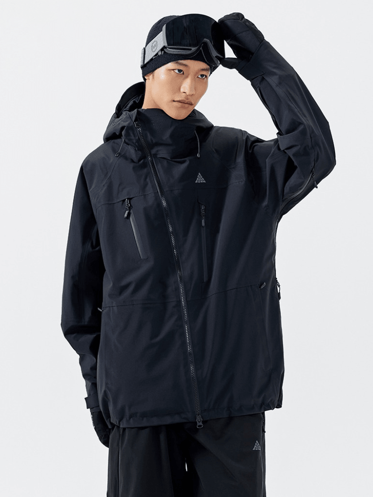 NANEND Pro 3L Mountain Snow Jacket [Limited Region] Black NANDN | Snowears.com