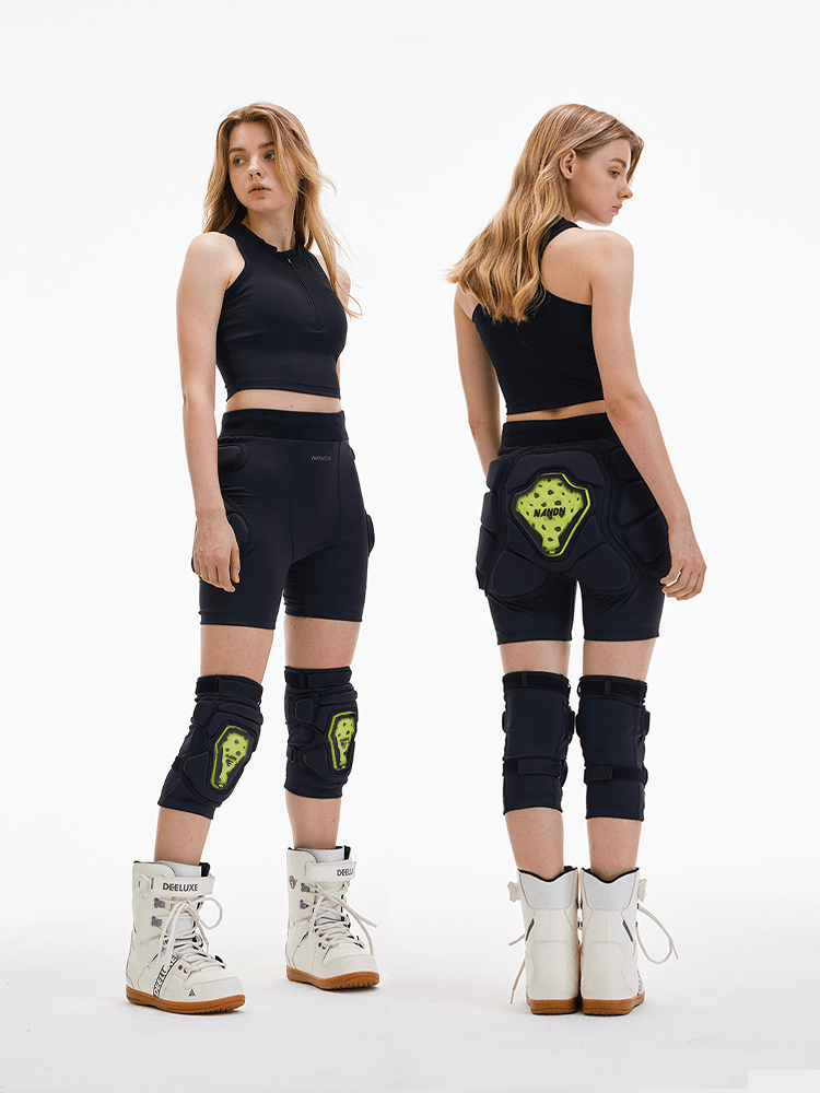 NANEND Pro Protective Shorts & Knee Pads Set - Unisex NANDN | Snowears.com