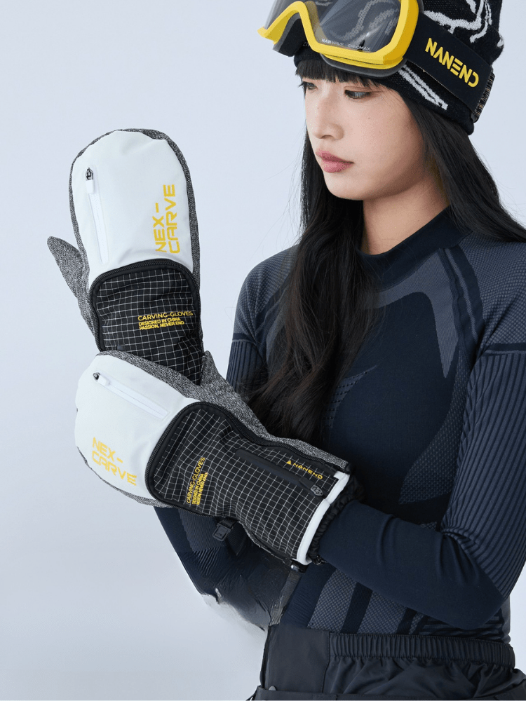 NANEND Shell Swap Carve Mitten NANDN | Snowears.com