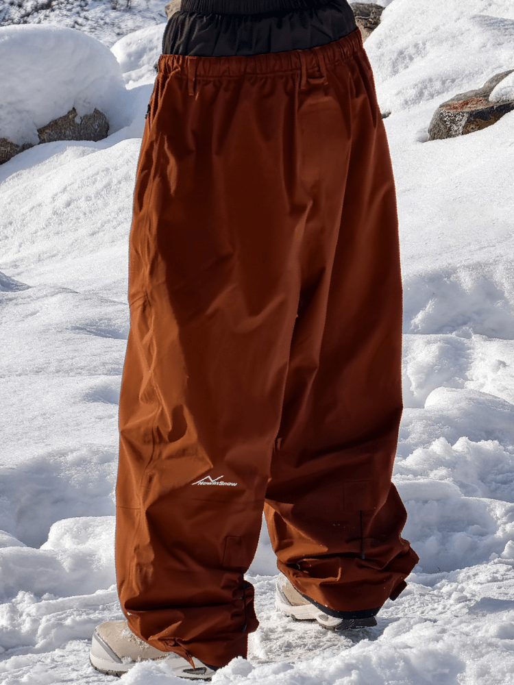 NIS 3L Boundlessly Shell Baggy Ski Pants - Unisex Nowinsnow | Snowears.com