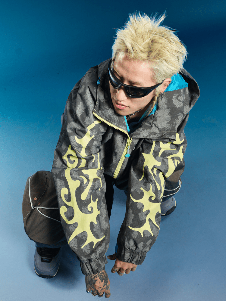 OddyEddy 2L Ash Flame Snow Jacket - Unisex OddyEddy | Snowears.com