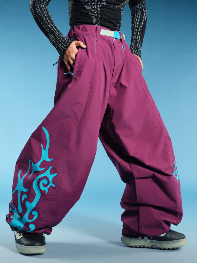 OddyEddy Sea-Akantha Baggy Snow Pants - Unisex OddyEddy | Snowears.com
