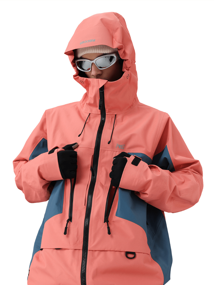 POMT Aurora 3L All-Mountain Shell Ski Jacket [Limited Region] Orange S POMT | Snowears.com
