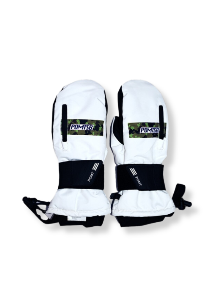 POMT Unisex Missland Mittens White POMT | Snowears.com