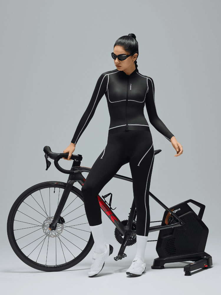 Pyrovibe Stitchwise LS Cycling Jersey - Women's Black Pyrovibe | Snowears.com