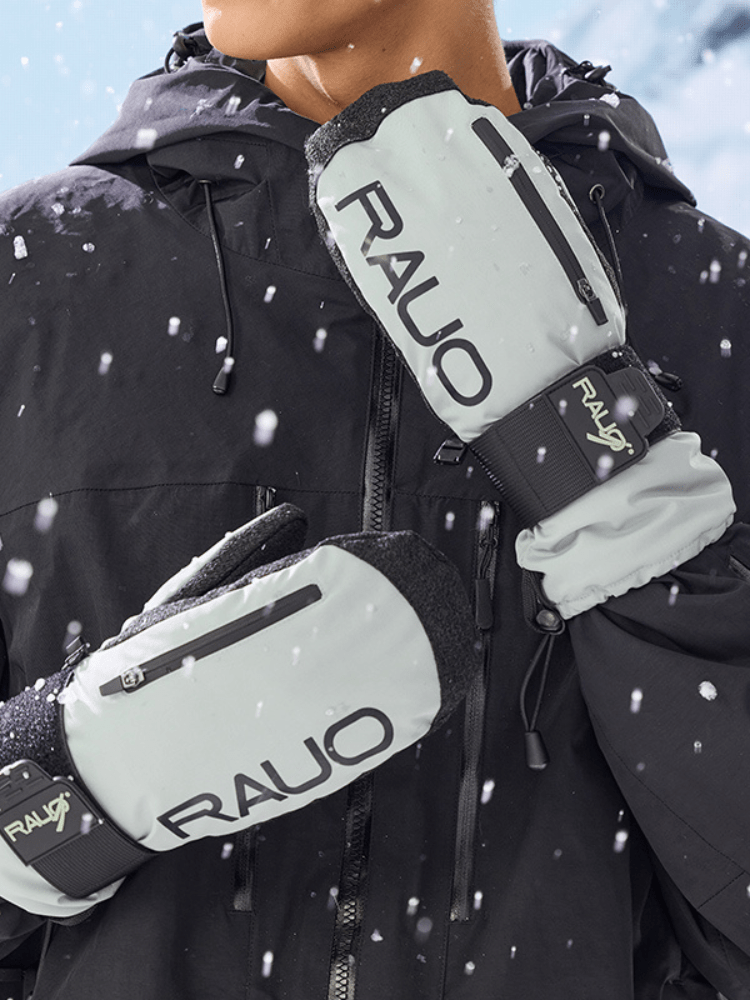 RAUO Kevlar® Wrist Guard Snow Mittens RAUO | Snowears.com