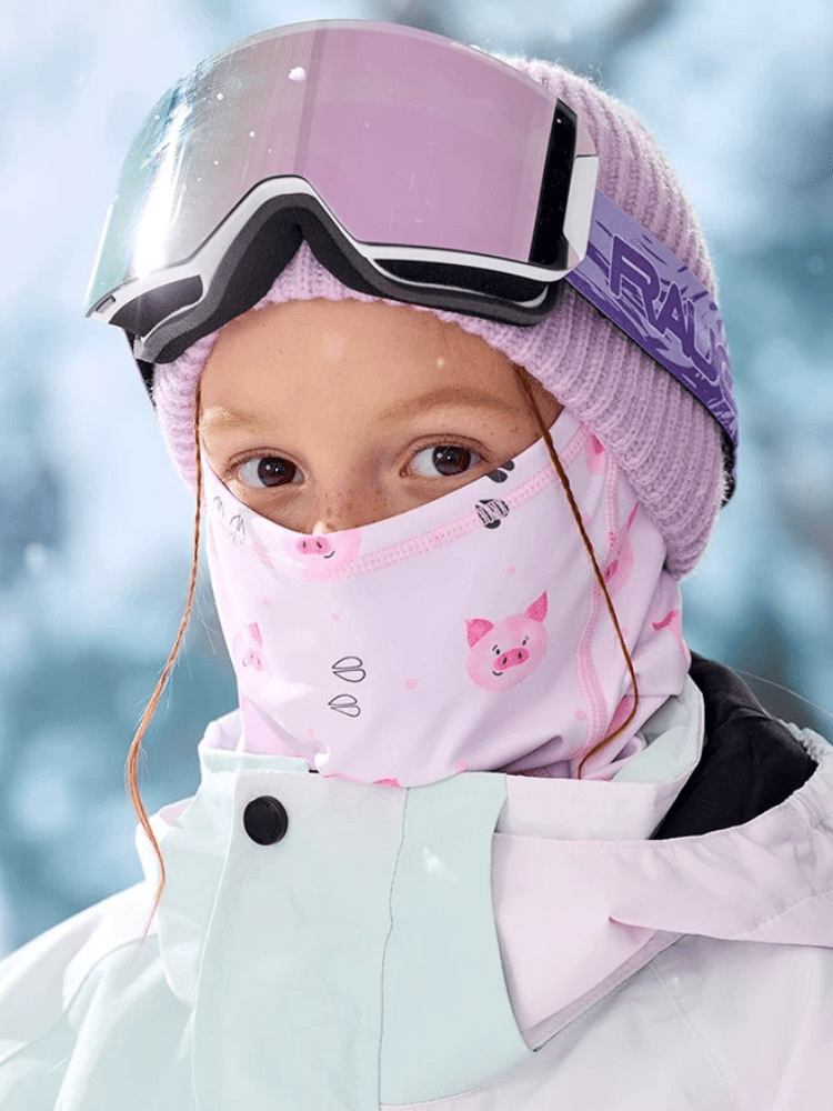 RAUO Kids Playful Print Fleece Balaclava RAUO | Snowears.com