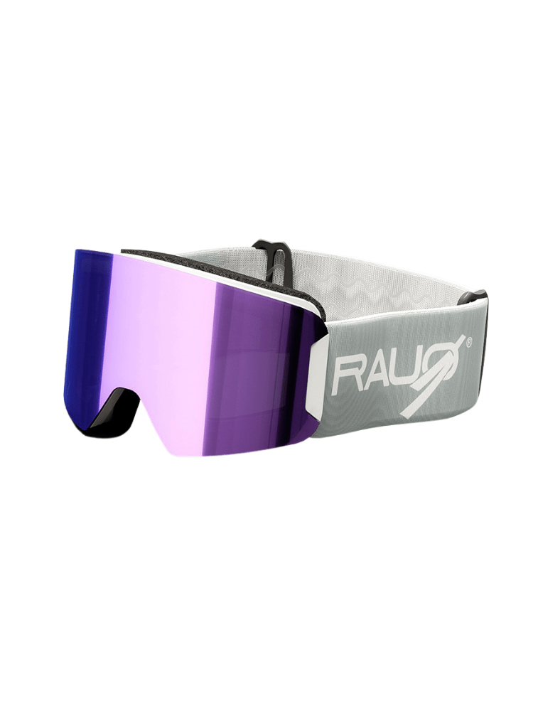RAUO Light Chaser Quick-Release Ski Goggles Purple RAUO | Snowears.com