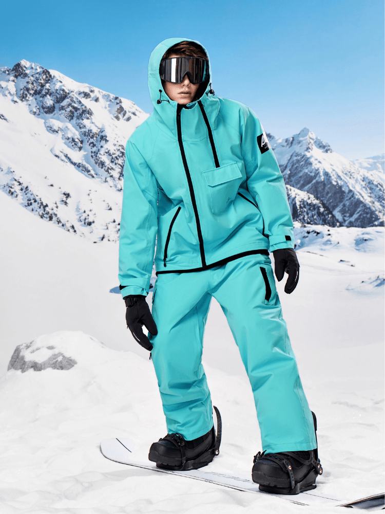 RenChill 3L Vibrant Snowsuits - Unisex Blue Renchill | Snowears.com