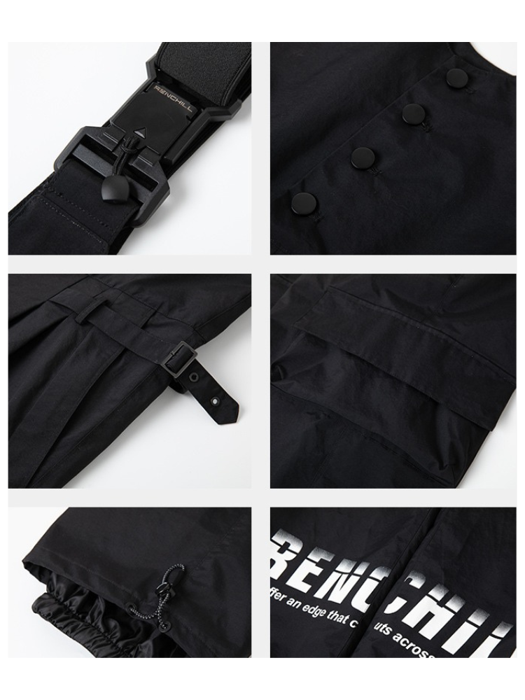 RenChill Black Diamond Snow Bibs - Unisex - Snowears- bib pants