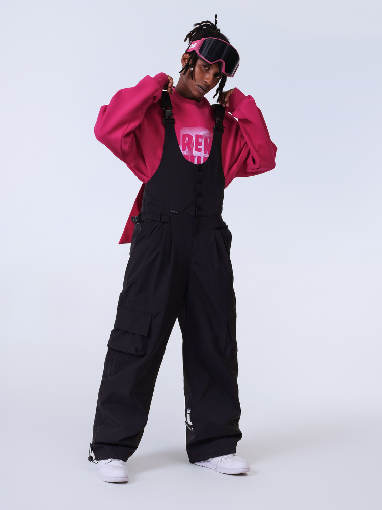 RenChill Black Diamond Snow Bibs - Unisex - Snowears- bib pants