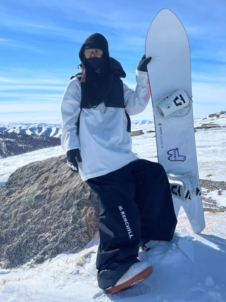 RenChill Wine Baggy Style Snow Pants [Limited Region] Black M Renchill | Snowears.com