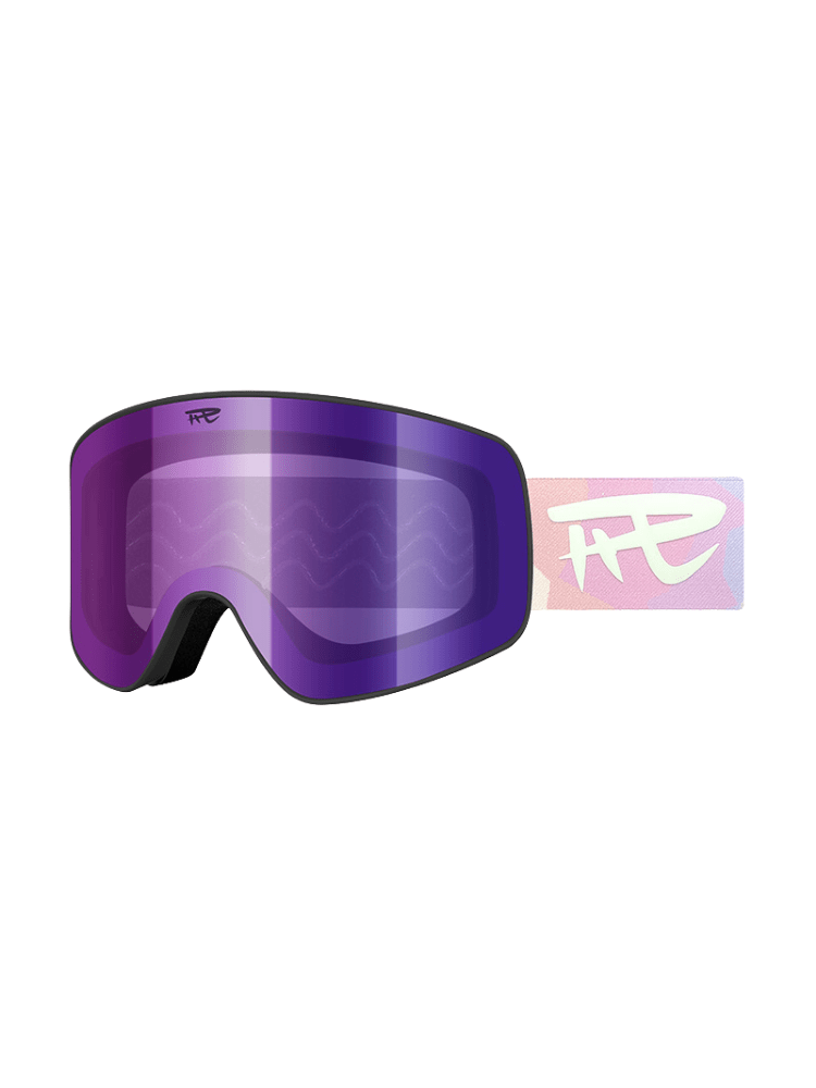 REV Satin Glow Kids Ski Goggles Purple REV | Snowears.com