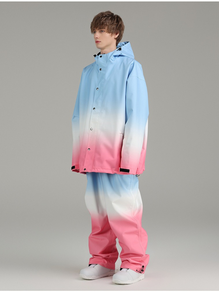 Searipe Gradient Ice Cream Snow Suit - Men's - Snowears- 