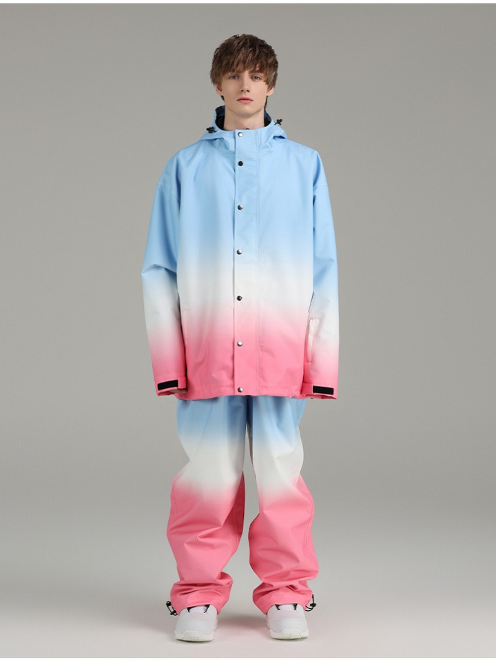 Searipe Gradient Ice Cream Snow Suit - Men's - Snowears- 