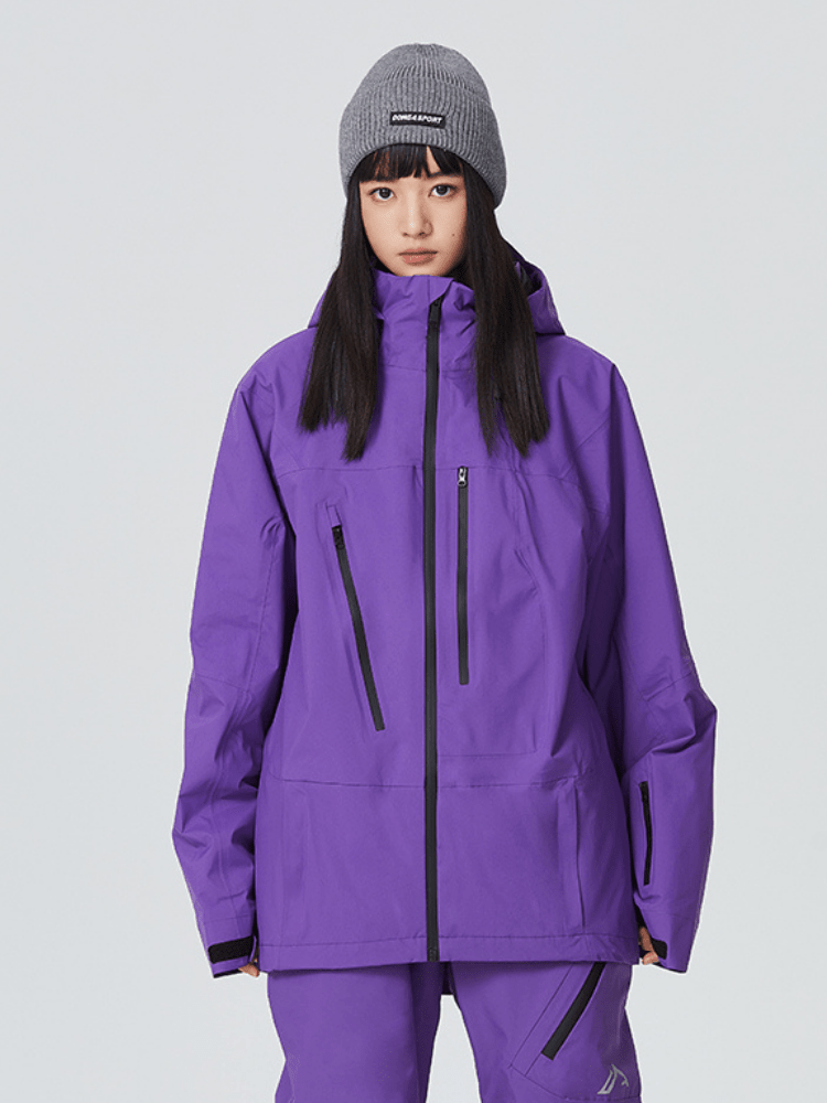Searipe Echo Shell Ski Jacket – Unisex Purple Searipe | Snowears.com