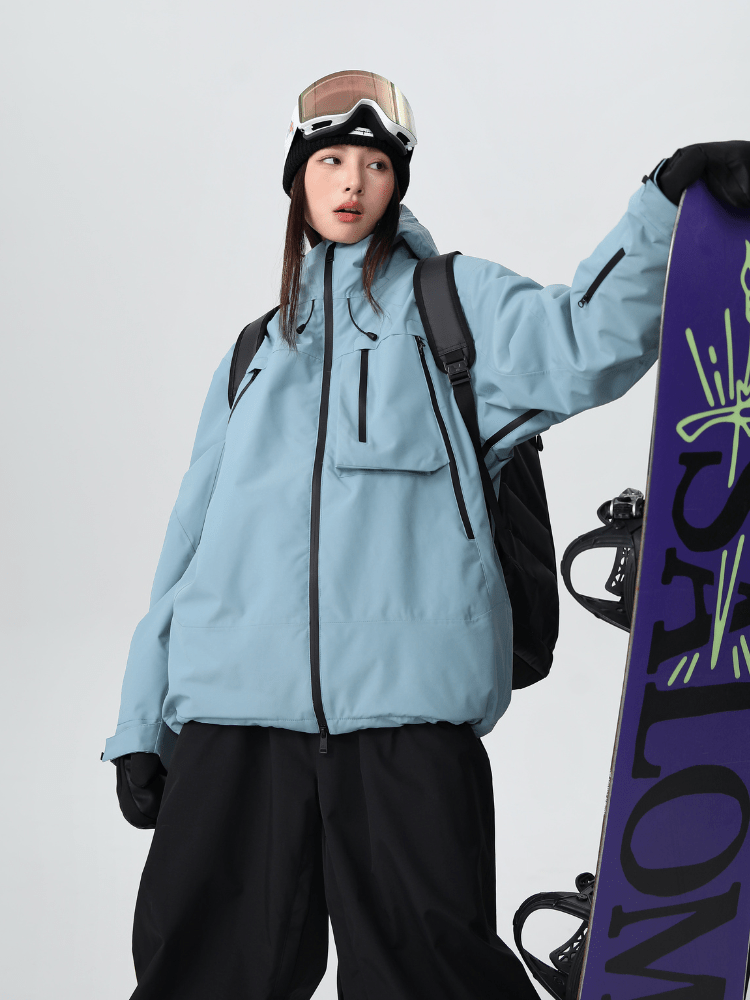 Searipe Sleek 3L Park Snow Jacket [Limited Region] Blue Searipe | Snowears.com