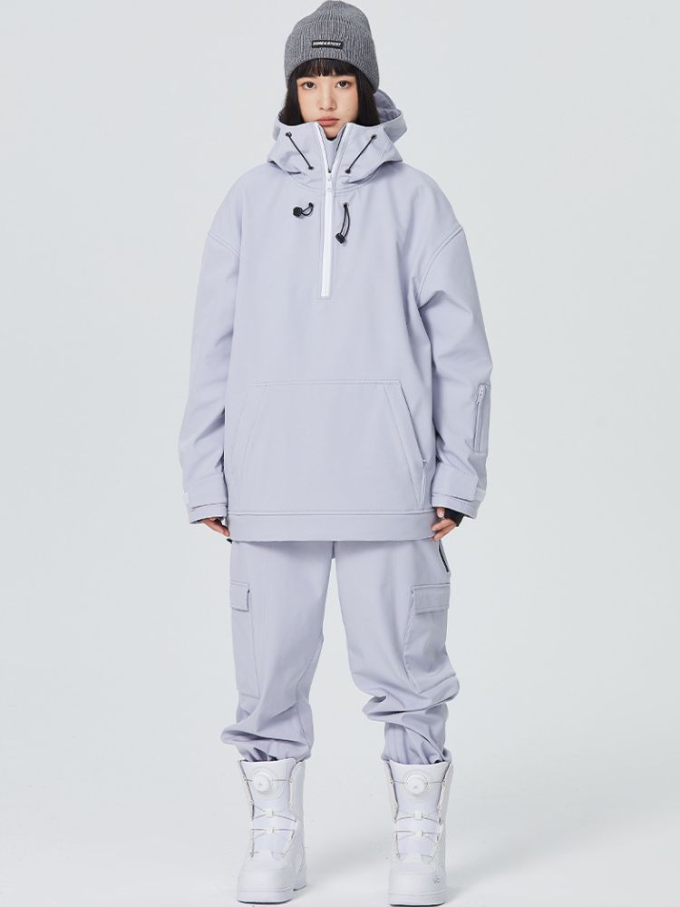 Searipe Stand-up Collar Snow Suit - Women's Purple Searipe | Snowears.com