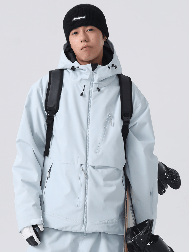 Searipe Summit Snow Jacket – Unisex Sky Blue Searipe | Snowears.com