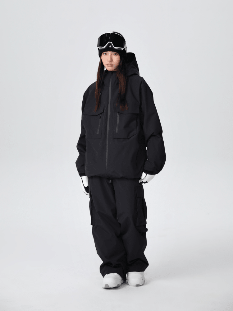 Searipe Terrain Trekker 3L Snow Suit - Women's Black Searipe | Snowears.com