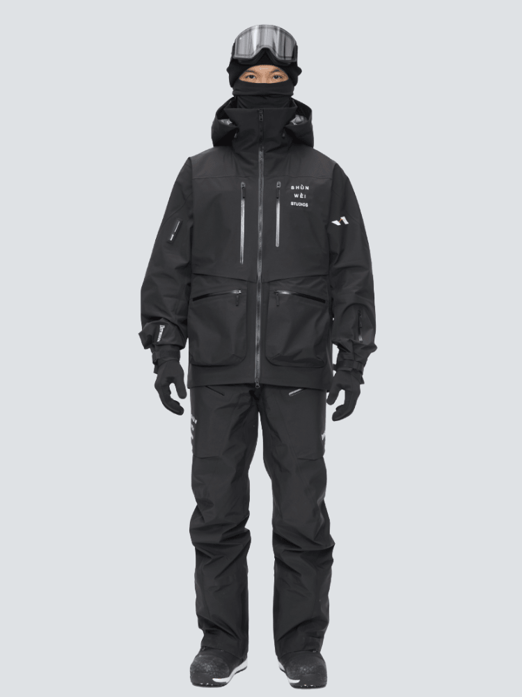 SHUNWEI No.7 Backcountry Dermizax™ Bib Pants – Unisex SHUNWEI | Snowears.com