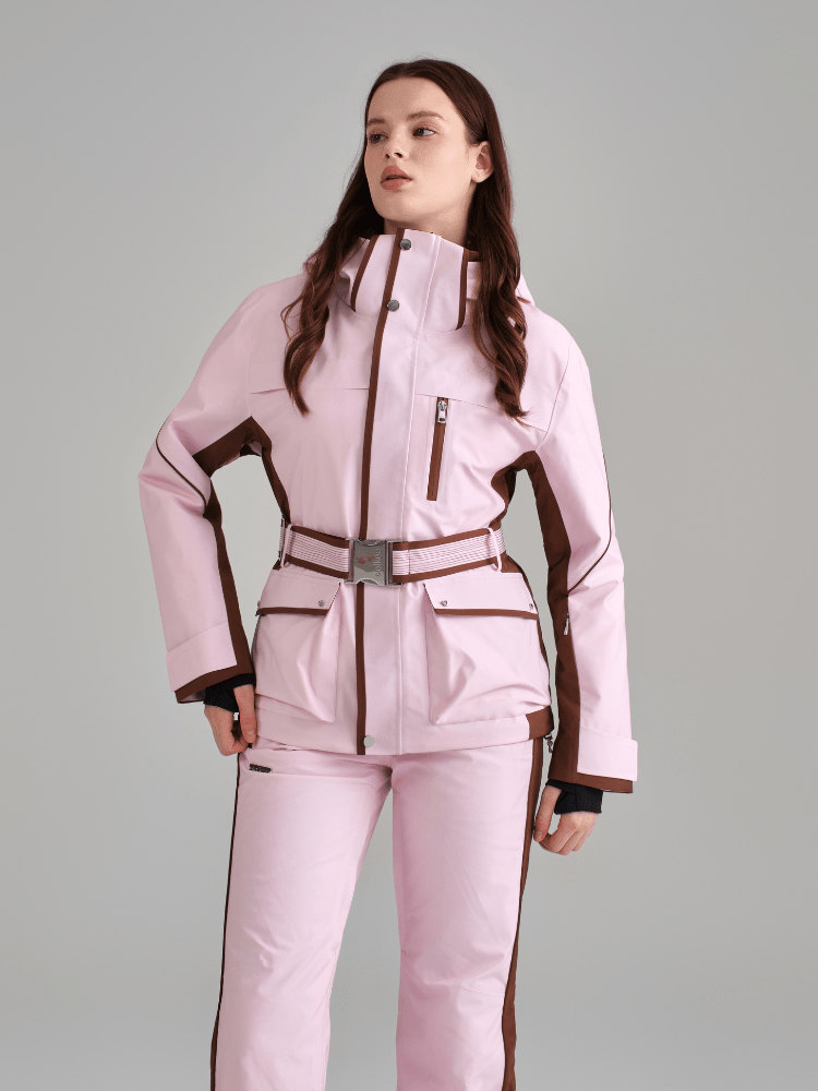 Solkee Sweet Peaks Ski Jacket [Limited Region] Pink XL Solkee | Snowears.com