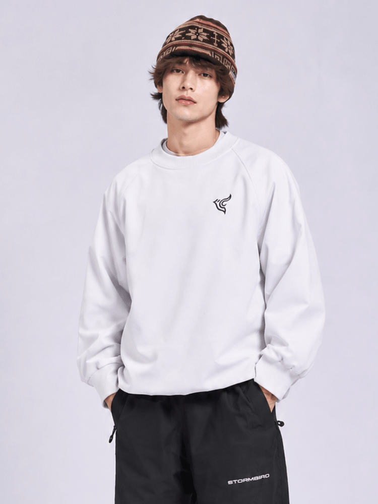 Stormbird Park Sweatshirt - Unisex White Stormbird | Snowears.com