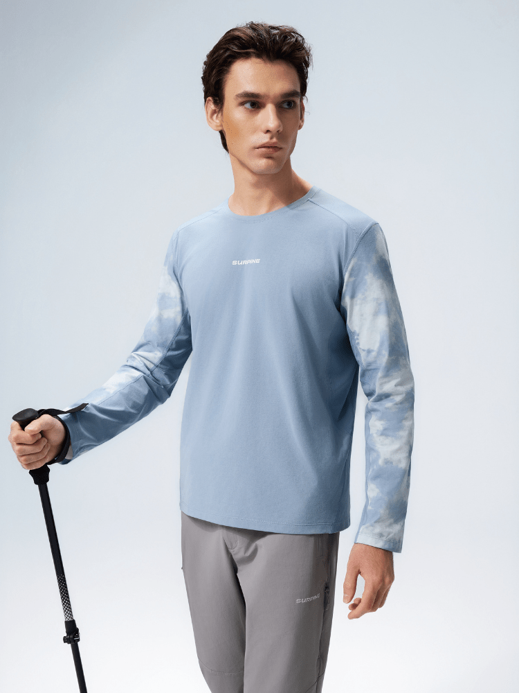 Surpine Cloud Tie-dye Shirt - Men's Surpine | Snowears.com
