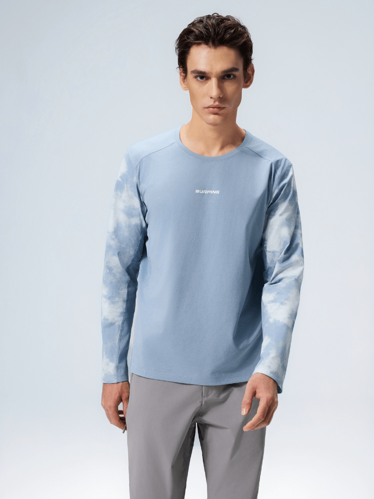 Surpine Cloud Tie-dye Shirt - Men's Surpine | Snowears.com
