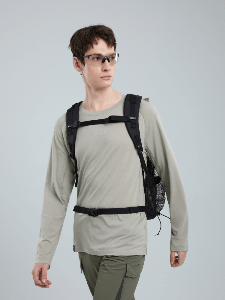 Surpine Merino Wool Long Sleeve Shirt - Men's Tan Surpine | Snowears.com