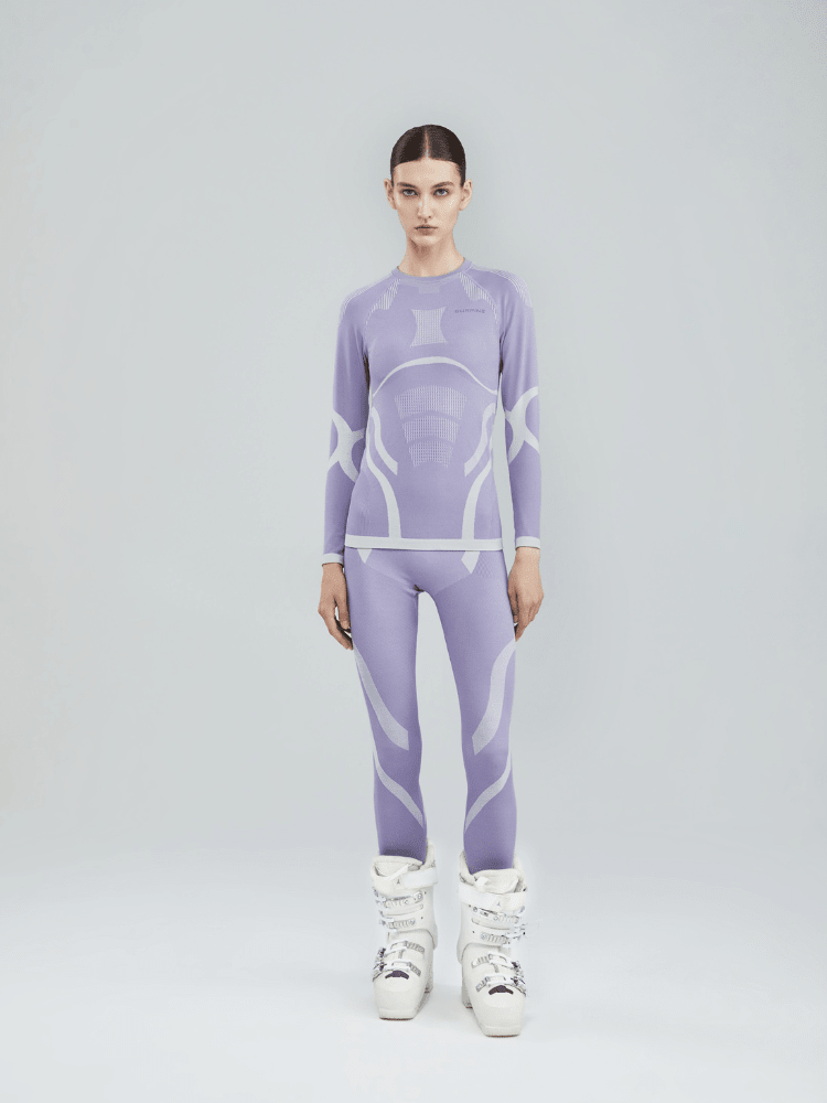 Surpine Wickwool Base Layer - Women's Purple Surpine | Snowears.com